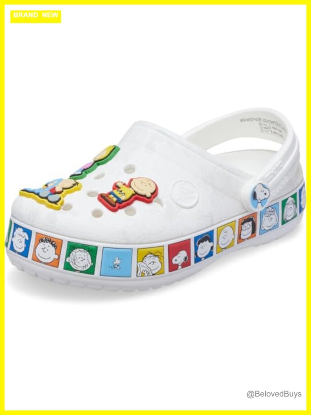 Unisex-Child Crocband Peanuts Clogs Kids Toddler Shoes